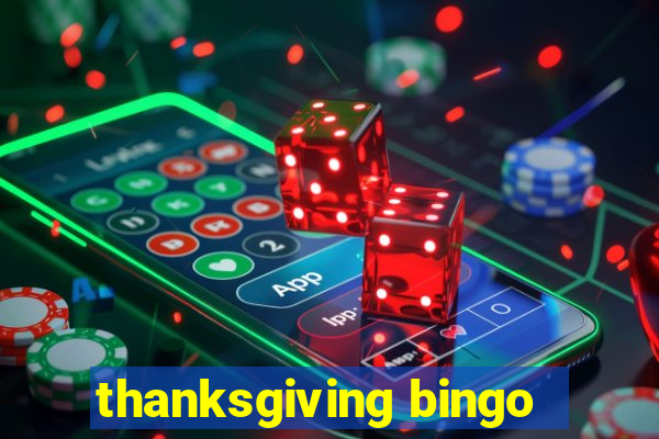 thanksgiving bingo